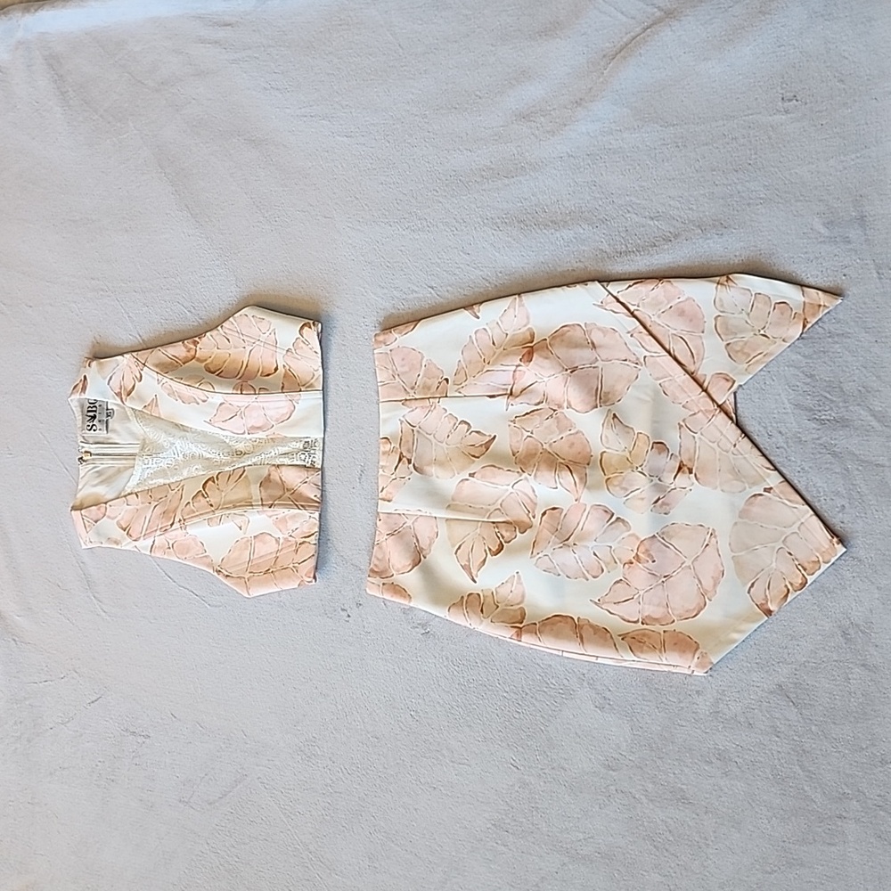 Top and Skirt Set
